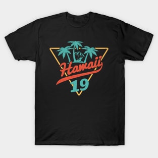 2019 Hawaii Retro Hawaiian Islands Vacation T-Shirt